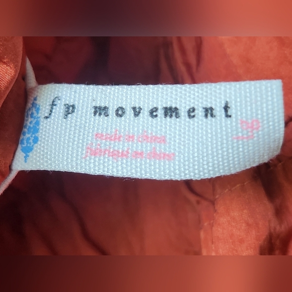 FP Movement Size Large The Way Home Rust Orange Running Shorts - Picture 7 of 11